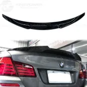 KP擎利國際 BMW 5系 F10 M4款尾翼 亮黑/碳纖維 壓尾 乾碳 小鴨尾
