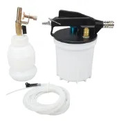 [商城] 16PCS 2L 空氣製動放氣器套件帶真空抽氣器 1L 補充瓶 2.75 至 11.6 Bar 通用車輛