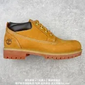 Timberland 男女款小麥黃經典防水靴 馬丁靴 低筒靴 靴子男女 公司貨 X3