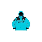 (店+)【Supreme】SUP-SS19-551 Supreme x 北面/THE NORTH FACE 聯名款 SS19 美式潮流衝鋒衣夾克外套 秋季 男女同款 藍色