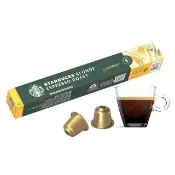 【STARBUCKS 星巴克】黃金烘焙咖啡膠囊10顆/盒(適用於Nespresso膠囊咖啡機)