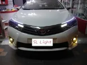 SL光電精品~ALTIS HID 雙色 LED 純正 WRC 高亮度 導光條 完全防水PREVIA WISH VIOS YARIS