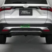 適用於豐田23-26款YARIS CROSS後飾條後保桿飾條電鍍亮條外飾改裝