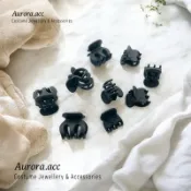 Aurora.acc｜柏妮 愛心 小抓夾 公主夾髮夾 邊夾 髮飾 前額夾 側髮夾 抓夾｜奧蘿菈飾品 小紅書 網紅 ins