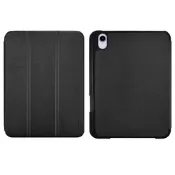 Metal-Slim Apple iPad mini(第6代) 2021 高仿小牛皮三折立架式保護皮套(內置筆槽)
