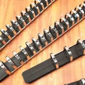 【SEASON 四季紙品禮品】A4滑動鐵夾30孔(文件夾 活頁夾 開合夾 孔夾 YZG4303T)