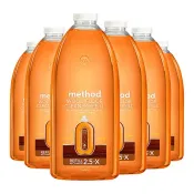 【Costco好市多】美則 天然地板清潔劑 2公升 X 6入 Method Wood Floor Cleaner 2 L X 6-Count