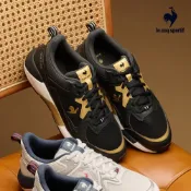 【LE COQ SPORTIF 法國公雞】VALMY運動鞋-男女鞋-黑色-LWV73108