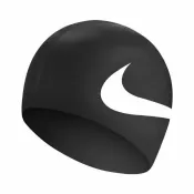 HY SPORT 弘揚體育登山用品社 【HY'SPORT】NIKE 黑白 矽膠 泳帽 NESS8163-001