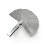 (店+)32片間隙規 間隙測量器 厚薄規 0.02~1.0mm 厚度測量尺 縫隙尺 公制塞尺 測厚尺 塞薄規 618-GG32