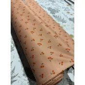 粉橘可愛櫻桃特多龍600D  防潑水  尺寸90*140  $90 材質中等  厚度0.39mm