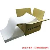 JT3C 【電腦連續報表紙】80行 9.5*11*1P 白 / 雙切 / 中一刀 / 超值組1箱 (1700張份)
