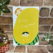 萬用卡 明信片-Enjoy every moment