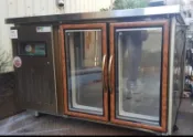 2手 '瑞興4尺

工作台冰箱

有機左或機右兩種

及機後

70*120

單相220V 

台南