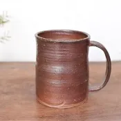 備前燒啤酒杯 b5-086