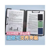 (店+)【琳媛小舖】A4雙夾文件夾 文件夾 學生試卷夾資料冊板夾 A3資料夾 書夾 雙夾檔案夾 發泡板夾 OS021