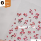 【琪琪優選】薄韌美甲貼紙爆款手機殻日係指甲貼國風杜鵑花美甲貼紙混款