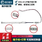 12v低壓七彩變幻軟燈帶rgb遊樂場泡泡機卡丁車魚池燈帶led燈條