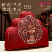 暢銷爆品🌟 富貴滿堂雲枕 中國風刺繡靠墊 羅漢床靠背墊 中式椅子抱枕 高檔裝飾墊【淺沐】