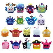 台現 免運 Blox Fruit玩偶 海賊王果實 毛絨玩具 Roblox Blox Fruits果實 惡魔果實方塊 禮物