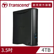 Transcend 創見 4TB StoreJet 35T3 3.5吋USB3.1外接硬碟 (TS4TSJ35T3)