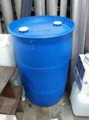 使用過的二手200L雙牙口塑膠桶/化學桶