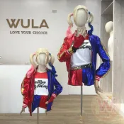 小丑女套裝 隔日到貨 現貨發票 WULA烏拉 哈莉·奎茵 Harley  小丑女衣服 DC漫畫 自殺突擊隊 小丑女棒球棒