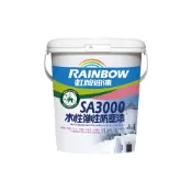 (店+)【虹牌】★1加侖裝★ SA3000 水性彈性防塵漆(1加侖裝 可塗刷7.1坪)