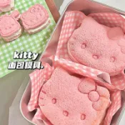 烘焙模具 蛋糕模具 可愛hellokitty蛋糕模具三明治麵包餅乾壓模卡通飯糰造型diy模具 糕點模具