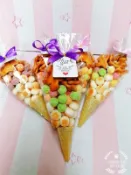 大甜筒餅乾 甜筒餅乾糖果 小饅頭/五彩球 二次進場 桌上禮/生日禮聖誕節/萬聖節