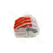 (店+)接力得 PC-623 450V 32A 3P 撥桿導線連接器 撥桿式連接器 萬用接頭 快速接頭 免焊接 快速接線