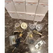 〈先森五金〉一級棒專業級輔助鎖 (台灣製造) 硫化銅門 套房房門  中心距60-70-85 自動上鎖型輔助鎖