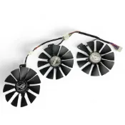 (店+)ASUS 華碩 ROG Strix 2060 2070 OC超頻 顯卡風扇 三顆裝 T129215SH T129215SL