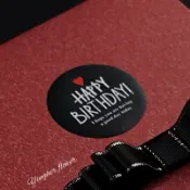 兩款生日快樂 覆膜防水祝福貼紙 禮物封口貼紙 大款 祝福歲數 年齡數字造型貼 多款生日禮物包裝 不干膠封口貼 禮品裝飾