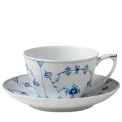 Royal Copenhagen 皇家哥本哈根 平邊唐草萬用杯碟280ml 陶瓷馬克杯 北歐杯碟 陶瓷杯盤 結婚禮物