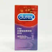 健而美生活廣場 Durex Elite 杜蕾斯 超潤滑裝 衛生套 保險套 12入/盒