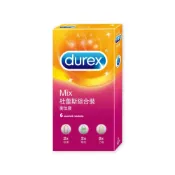 (店+)【Durex 杜蕾斯】綜合型保險套6入