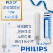 抽油煙機 烘碗機 PL13W 飛利浦 PHILIPS PLS 13W 840自然光檯燈燈管 封閉型燈管
