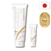 【MANARA 曼娜麗】MOMO限定緞帶版★買大送小 溫熱卸妝凝膠按摩PLUS 200g+30g(洗卸合一/按摩/黑頭毛孔OUT!)
