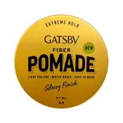 GATSBY FIBER POMADE隨意纖維髮油膠(彈力躍動) 80g【Donki日本唐吉訶德】