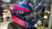 瀧澤部品 AGV K3 SV GUY MARTIN PINK 亞洲版 全罩安全帽 內墨鏡片 R1 R3 R6 FZ1 