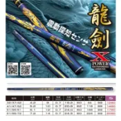 pokee 龍劍ZM溪流 八工竿 溪流竿 3zoom 龍劍溪流