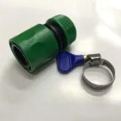 胖達人五金 高壓清洗機 洗車機 進水配件 (進水管快束接頭+管束) 手轉管束 萊姆 RYOBI 凱馳 不分型號通用