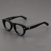 MOSCOT LEMTOSH鏡架女板材橢圓形眼睛復古黑框大臉近視眼鏡框男潮