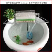 陶瓷魚缸過濾器靜音外置水循環增氧家用圓形缸魚池吸便三合一底吸