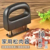 🌸好貨優選🌸不鏽鋼鬆肉器 斷筋器 鬆肉針 斷筋針 肉針 料理針 筋叉 嫩肉神器 嫩肉針 嫩肉器 壓肉器 廚房用品