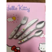 ［WMF雙人牌］不鏽鋼兒童餐具四件組*Hello Kitty 冰雪奇緣 維尼 米奇 海底總動員*交換禮物 聖誕禮物