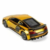歡樂購物網 【高精細度】合金汽車模型 奧迪R8仿真跑車 1:32比例 電鍍版 收藏玩具 礦物模型 車模爱好