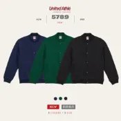 (店+)日本United Athle 5789 寬鬆 棒球外套 10oz 內刷毛 【 FUZY 】 - UA5789