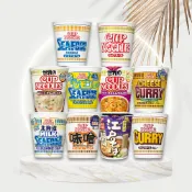 日本 Nissin 日清 杯麵系列 海鮮/海鮮檸檬/醬油/味噌/咖哩/江戶蕎麥麵/泰式酸辣/起司咖哩 即食泡麵 泡麵
